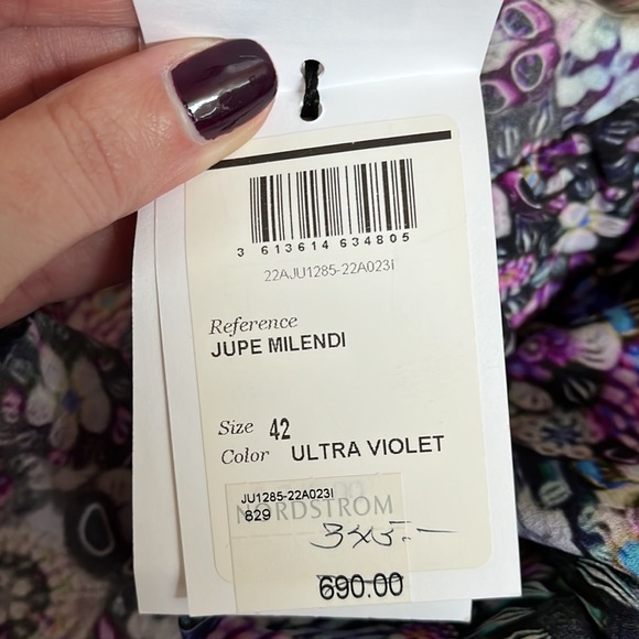 BNWT Isabel Marant Milendi Ruched Skirt - size 10 - Picture 8 of 12